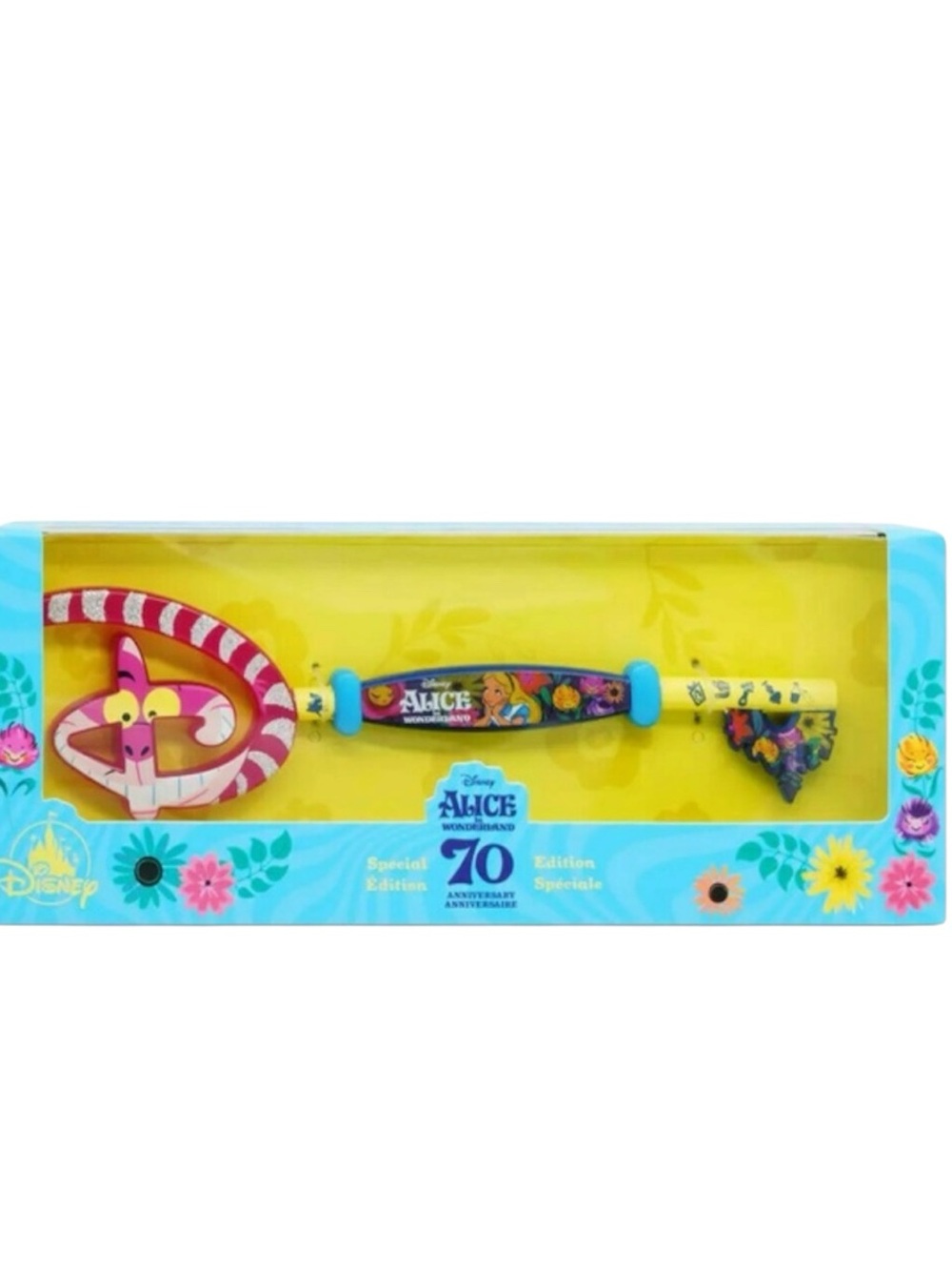 Disney Alice in Wonderland 70th Anniversary Collectible Key